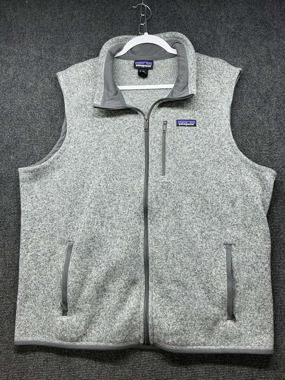 Patagonia Men's Better Sweater Fleece Vest XXL Gray